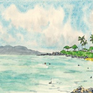 Kapalua Bay ~ Art Card