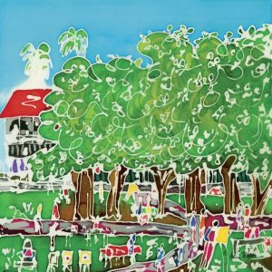 Banyan Tree  ~  Original Silk